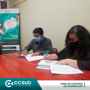 14 de enero 2021Firma Convenio Cooperación CCSUD- ALAU