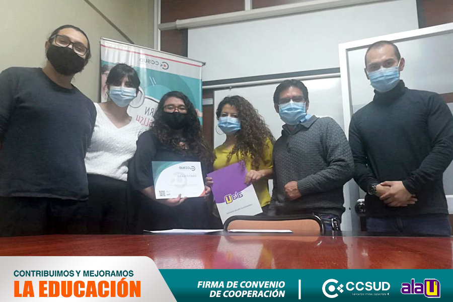 Convenio de Cooperación CCSUD-ALAU
